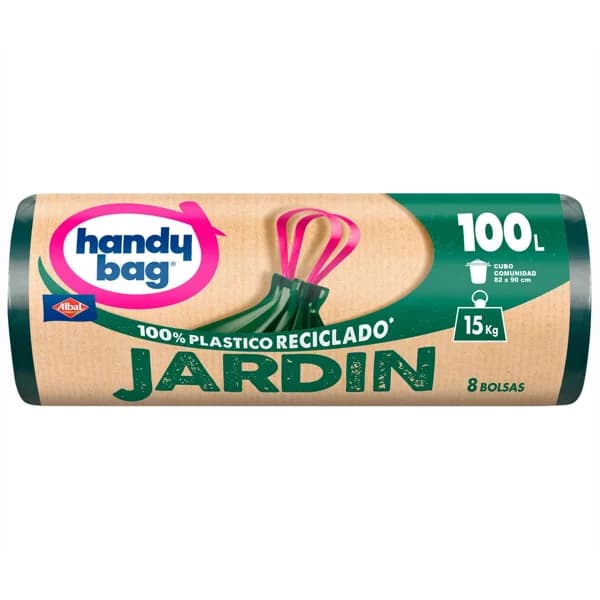 HANDY BAG Bolsa de basura jardín 100 l. - 1 ud - Imagen del producto en Findit