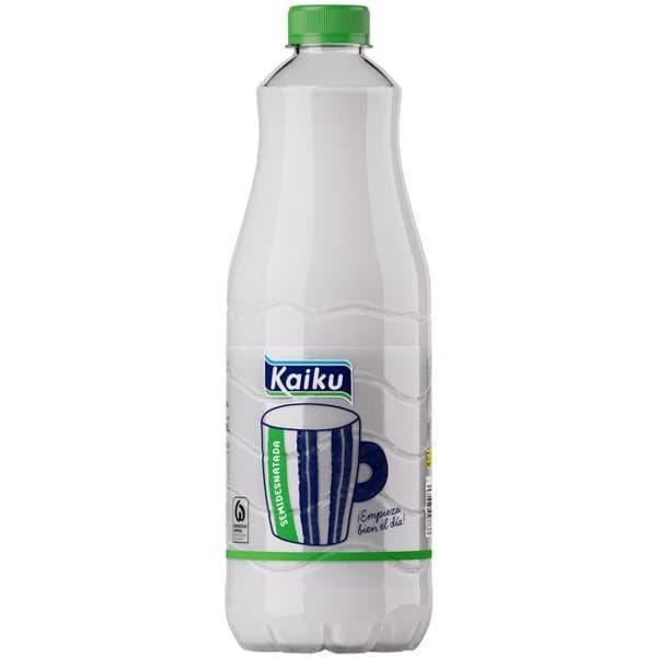 Leche botella semidesnatada KAIKU, botella 1,5 litros - 1.5 l - Imagen del producto en Findit