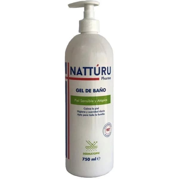 Gel de ducha piel atópica NATTÚRU PHARMA, dosificador 750 ml - 0.75 l - Imagen del producto en Findit