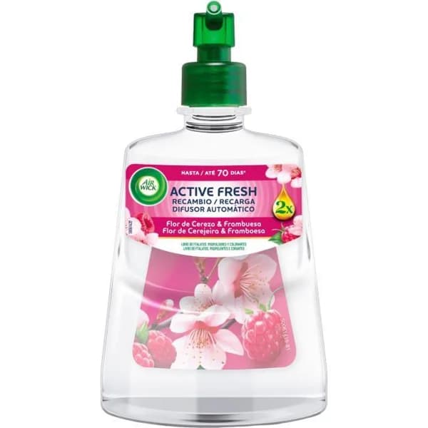 Ambientador automático flor de cerezo AIRWICK, recambio 1 ud - 1 ud - Imagen del producto en Findit