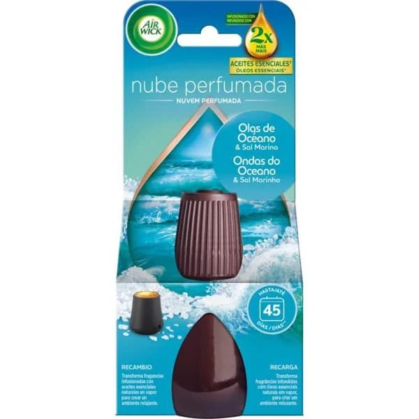 Ambientador mist nube olas de océano AIRWICK, recambio 1 ud - 1 ud - Imagen del producto en Findit