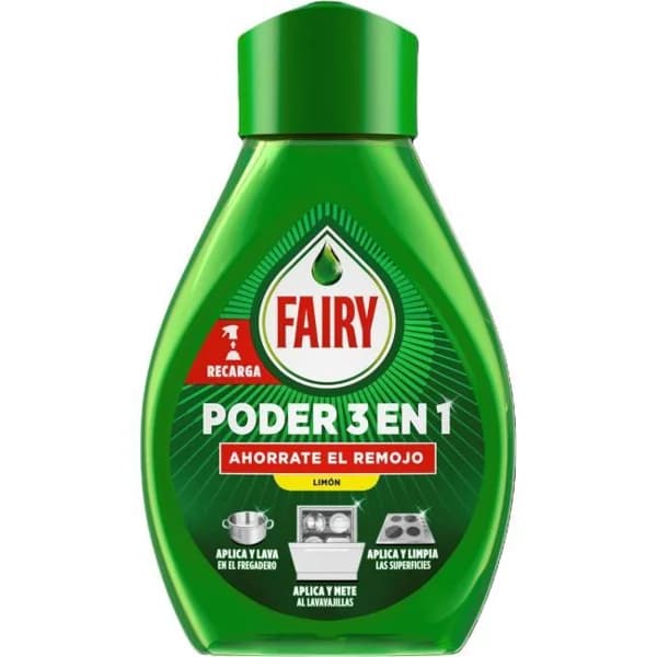 Lavavajillas en spray 3en1 FAIRY, recarga 500 ml - 0.5 l - Imagen del producto en Findit