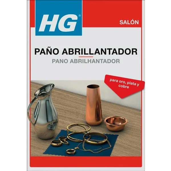 Paño abrillantador para oro, plata y bronce HG, 1 ud - 1 ud - Imagen del producto en Findit