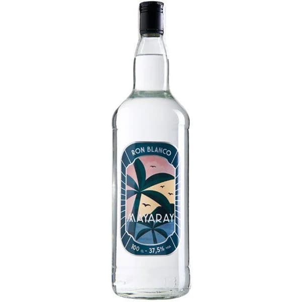 Ron Blanco MAYARAY, botella 1 litro - 1 l - Imagen del producto en Findit