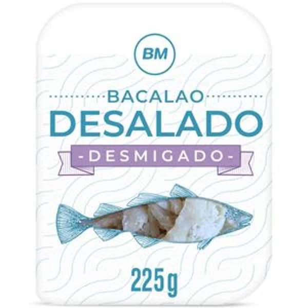 Bacalao desalado desmigado 225 g - 0.23 kg - Imagen del producto en Findit