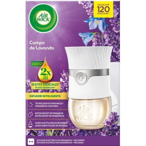 Ambientador eléctrico lavanda AIR WICK, aparato + recambio - 1 ud - Imagen del producto en Findit