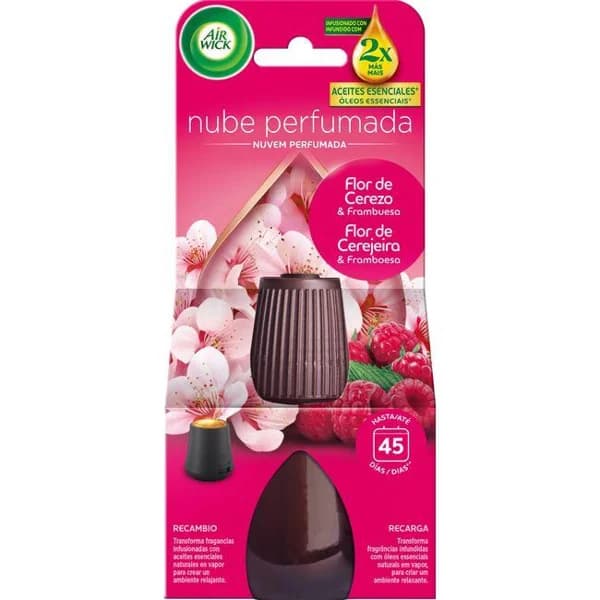 Ambientador automático mist cherry AIRWICK, recambio 1 ud - 1 ud - Imagen del producto en Findit