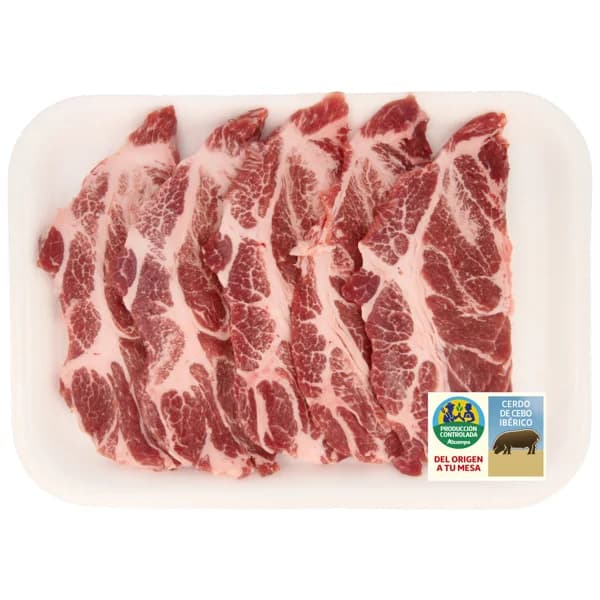 ALCAMPO CULTIVAMOS LO BUENO Filetes de aguja de cebo ibérica de cerdo - 1 ud - Imagen del producto en Findit
