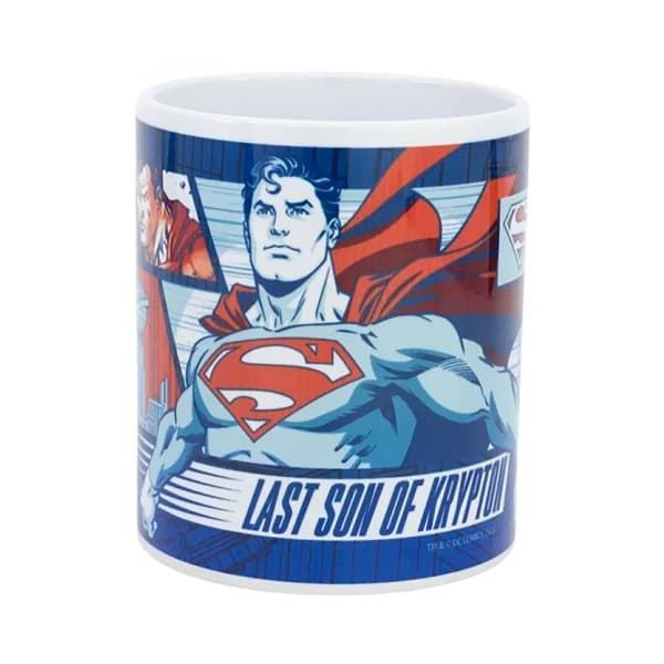 Taza de cerámica de sublimación de 325 ml en caja de SUPERMAN. - 1 ud - Imagen del producto en Findit