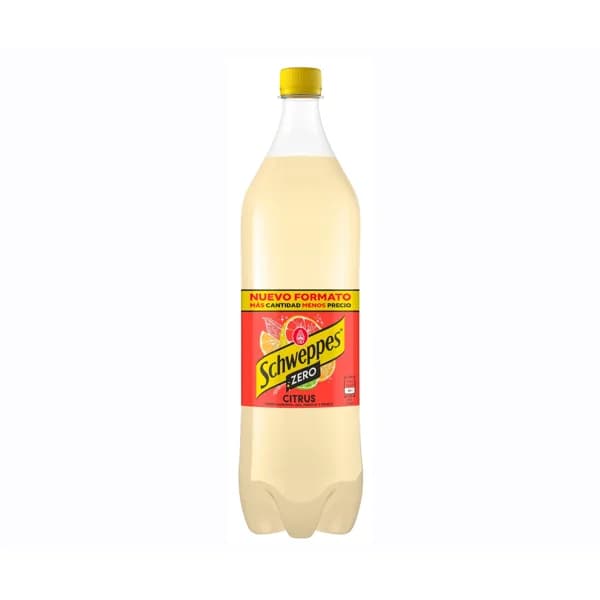 SCHWEPPES Refresco citrus zero 1,5 l. - 1.5 l - Imagen del producto en Findit