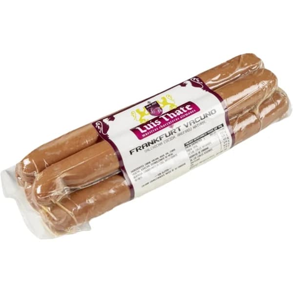 Salchicha Frankfurt LUIS THATE, sobre 400 g - 0.4 kg - Imagen del producto en Findit