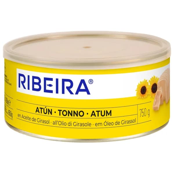RIBEIRA Atún en aceite de girasol 650g - 0.65 kg - Imagen del producto en Findit