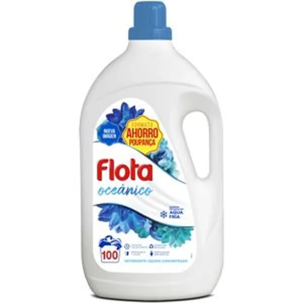 Detergente líquido flota oceánico 100 lavados - 97.62 ud - Imagen del producto en Findit