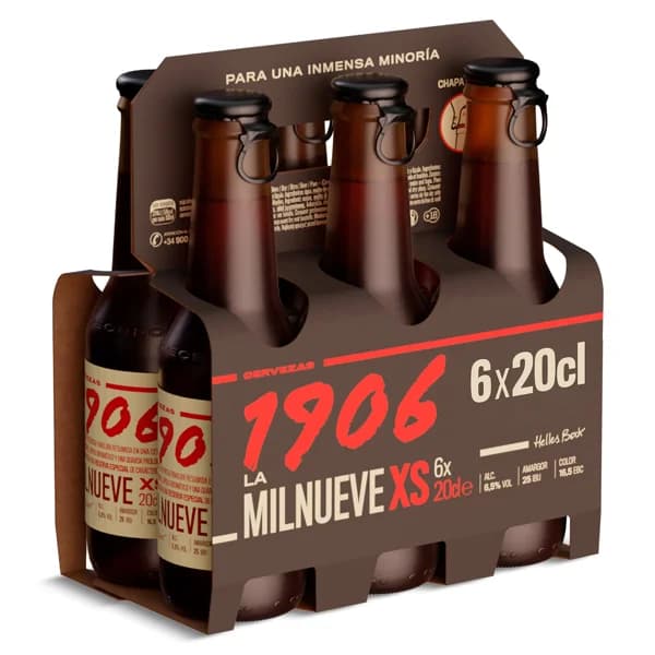 Cerveza reserva especial XS 1906 botella 6 x 20 cl - 0.2 l - Imagen del producto en Findit