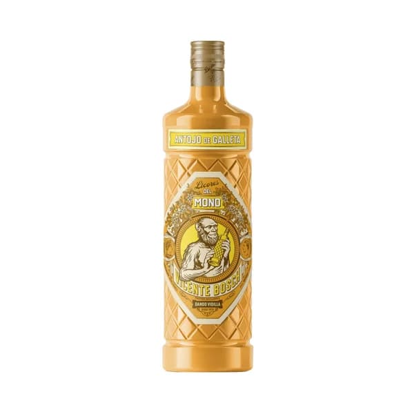 LICOR DEL MONO Antojo de galleta Licor con sabor a galleta tostada y caramelo botella 70 cl. - 0.7 l - Imagen del producto en Findit