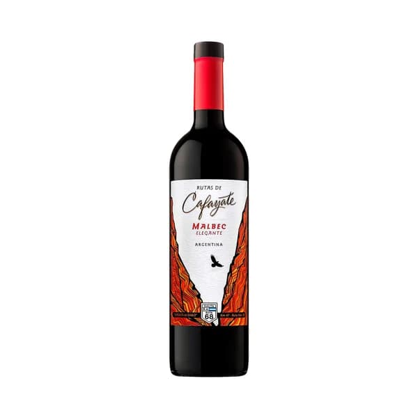 RUTAS DE CAFAYATE ELEGANTE Vino tinto elaborado en Argentina RUTAS DE CAFAYATE Elegante botella de 75 cl. - 1 ud - Imagen del producto en Findit
