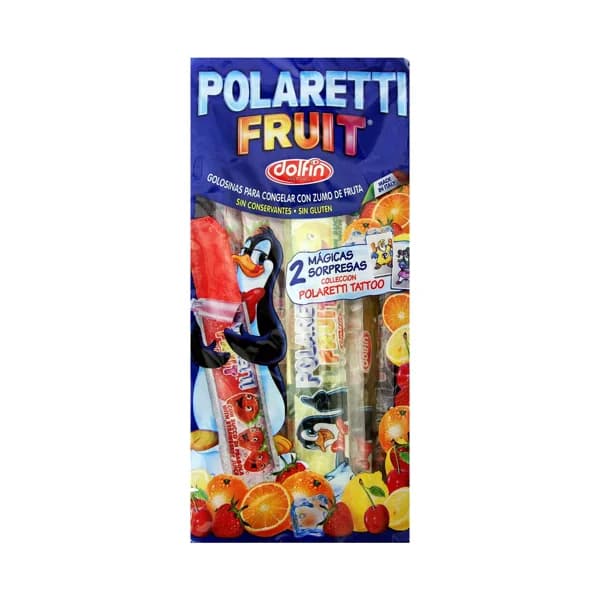 MIGUELAÑEZ Polaretti Fruit (golosinas para congelar con zumo de fruta) 10 x 40 ml. - 0.4 l - Imagen del producto en Findit