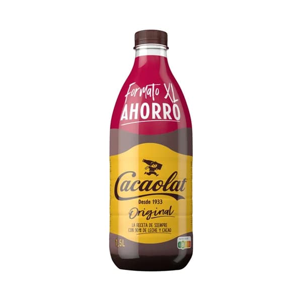 CACAOLAT Batido de cacao UHT, con un 90% de leche y cacao CACAOLAT Original 1.5 l. - 1.5 l - Imagen del producto en Findit