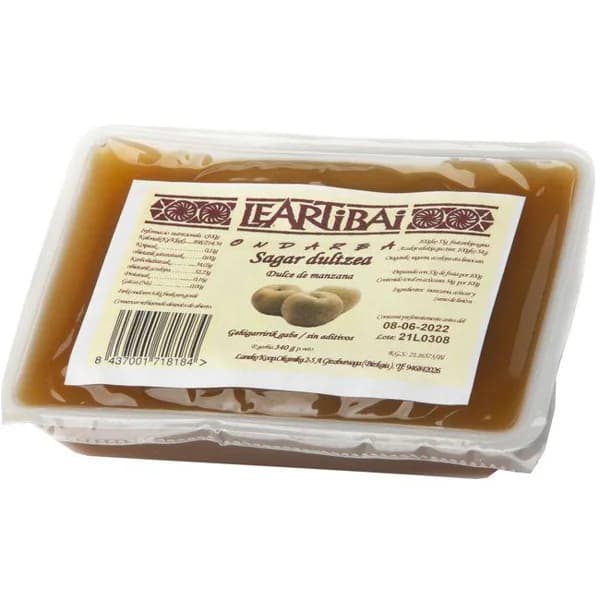 Dulce de manzana LEARTIBAI, tarrina 340 g - 0.34 kg - Imagen del producto en Findit