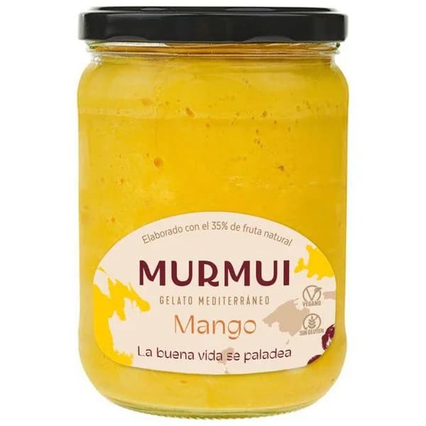 Helado mediterráneo de mango MURMUI, tarro 550 ml - 0.55 l - Imagen del producto en Findit