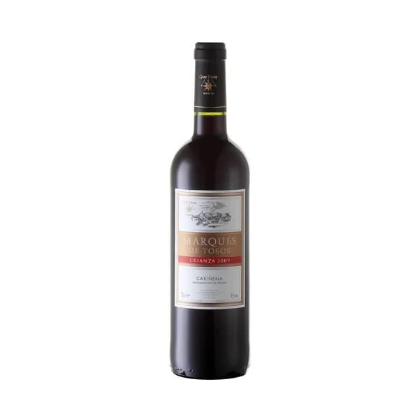 MARQUÉS DE TOSOS  Vino tinto crianza con D.O. Cariñena MARQUÉS DE TOSOS botella de 75 cl. - 1 ud - Imagen del producto en Findit