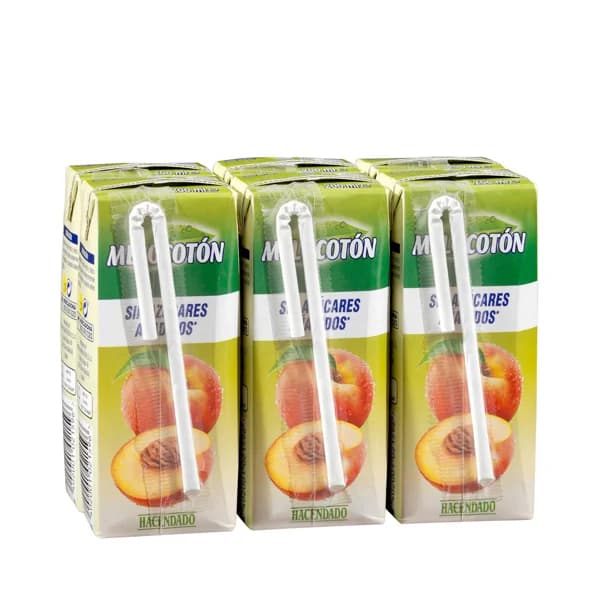 Bebida de melocotón Hacendado sin azúcares añadidos - 1.2 l - Imagen del producto en Findit