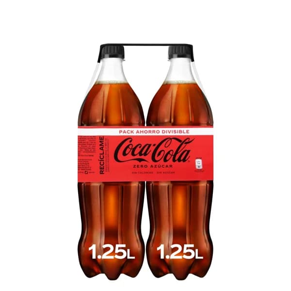 Refresco Coca-Cola Zero azúcar - 2.5 l - Imagen del producto en Findit