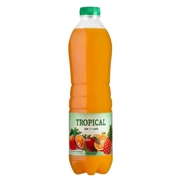 Refresco Tropical Hacendado sin gas - 1.5 l - Imagen del producto en Findit