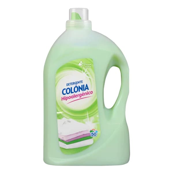 Detergente ropa Colonia Hipoalergénico Bosque Verde líquido - 50 ud - Imagen del producto en Findit