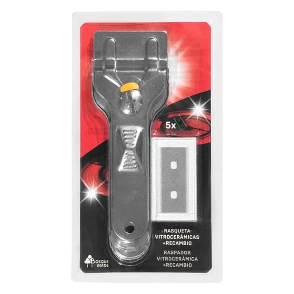 Rasqueta Vitrocerámicas Bosque Verde - 1 ud - Imagen del producto en Findit