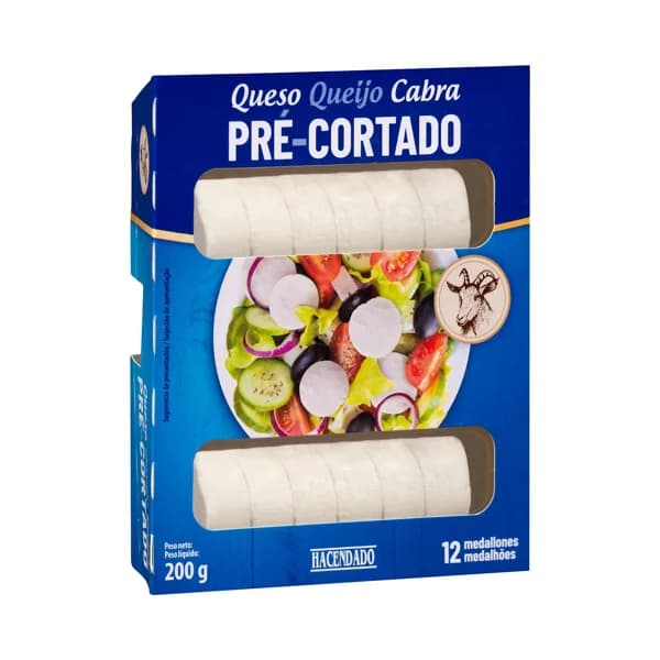 Queso precortado de cabra Hacendado - 0.2 kg - Imagen del producto en Findit