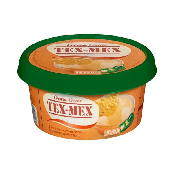 Crema de queso Tex-Mex Hacendado - 0.15 kg - Imagen del producto en Findit