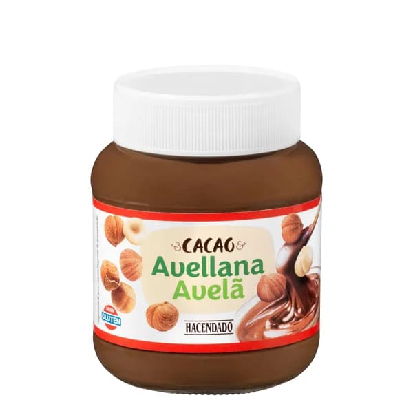 Crema de avellanas y cacao Hacendado - 0.4 kg - Imagen del producto en Findit