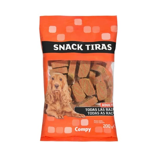 Snack tiras perro adulto Compy para todas las razas - 0.2 kg - Imagen del producto en Findit
