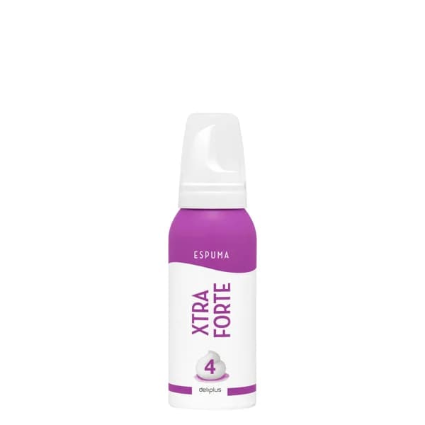Espuma cabello Xtra Forte Deliplus fijación 4 - 0.1 l - Imagen del producto en Findit
