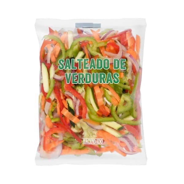 Salteado de verduras para microondas cortado y lavado - 0.4 kg - Imagen del producto en Findit