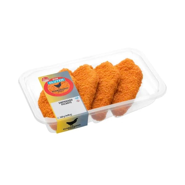 Empanados de pollo picantes sin gluten - 0.36 kg - Imagen del producto en Findit
