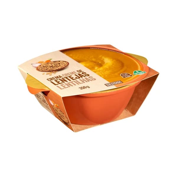 Crema de lentejas Hacendado - 0.35 kg - Imagen del producto en Findit