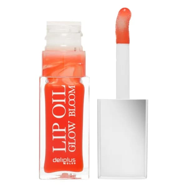 Aceite labial Lip Oil Glow Bloom Deliplus 01 naranja - 1 ud - Imagen del producto en Findit