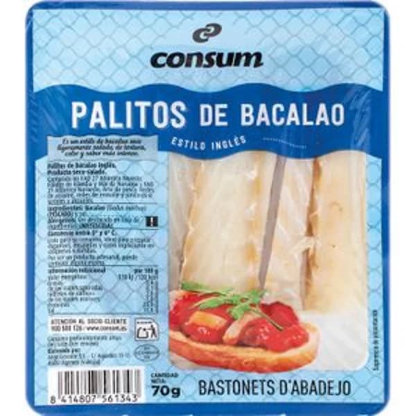 Palito de Bacalao Estilo Inglés - 0.07 kg - Imagen del producto en Findit