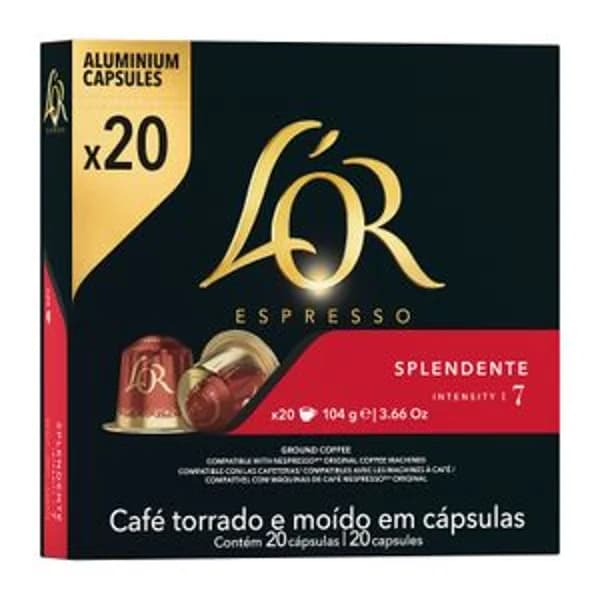 Café Espresso Splendente, Cápsulas - 20.23 ud - Imagen del producto en Findit