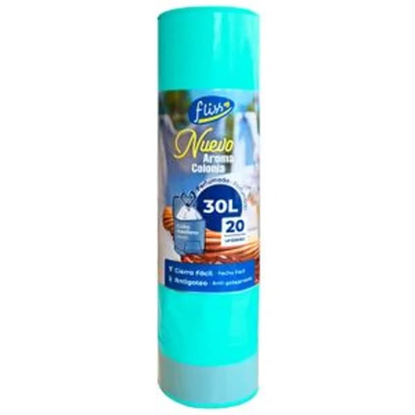Bolsa Basura Autocierre Perfume Colonia 30 Litros - 19.88 ud - Imagen del producto en Findit