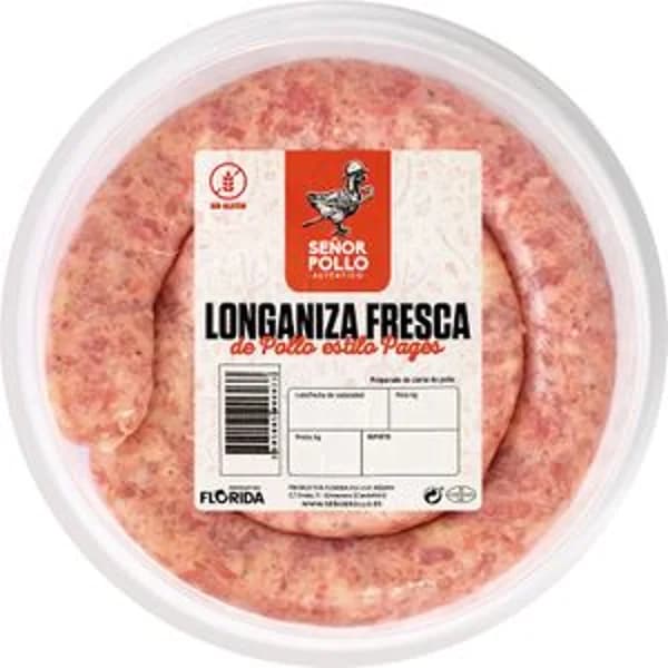 Longaniza Fresca Pollo Estilo Pagés - 0.55 kg - Imagen del producto en Findit
