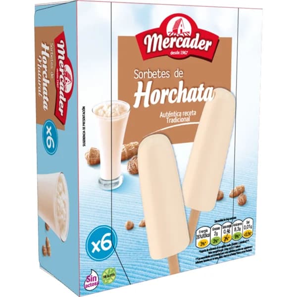 Helado Polo Horchata Pack-6 - 0.36 l - Imagen del producto en Findit