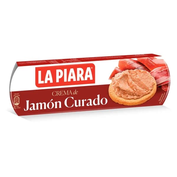 LA PIARA Crema de jamón curado 3 x 75 gr. - 0.22 kg - Imagen del producto en Findit