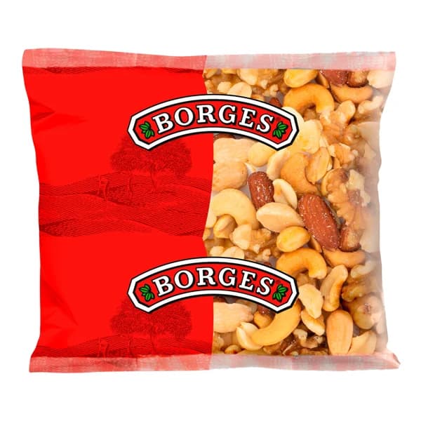 BORGES Cocktail frutos secos nobles fritos con sal  500 g. - 0.5 kg - Imagen del producto en Findit