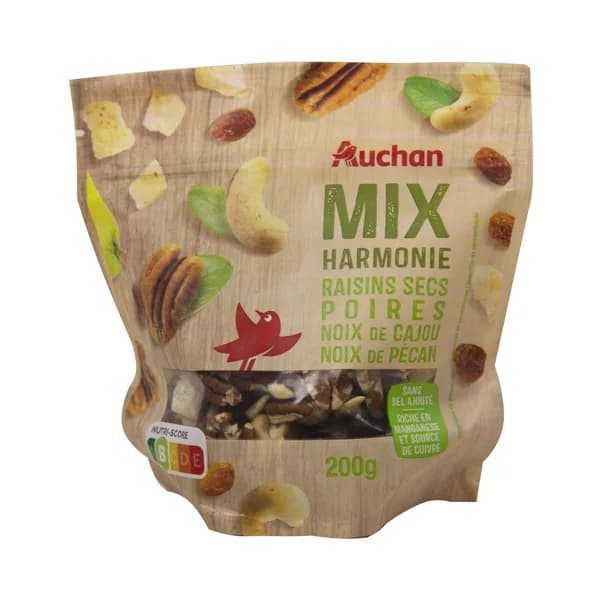 PRODUCTO ALCAMPO Mezcla de frutas y frutos secos (Mix Harmonie) PRODUCTO ALCAMPO 200 g. - 0.2 kg - Imagen del producto en Findit
