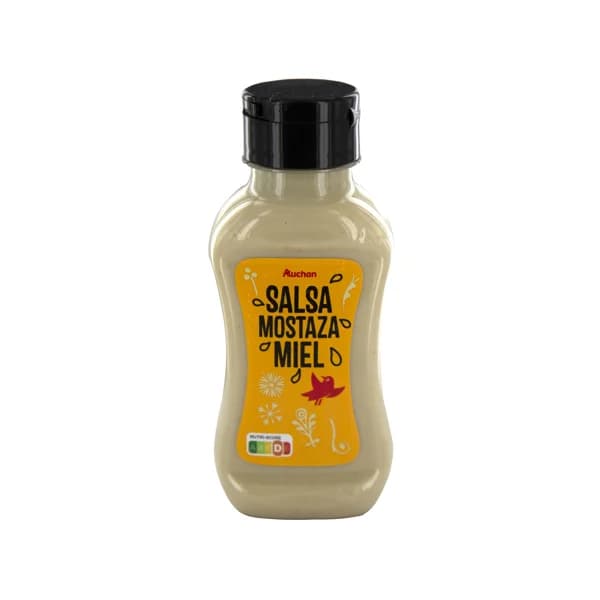 AUCHAN Salsa de mostaza y miel 300 ml Producto Alcampo. - 0.3 kg - Imagen del producto en Findit