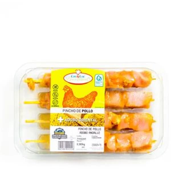 Brocheta cerdo adobo andaluz 75 g - 1 ud - Imagen del producto en Findit