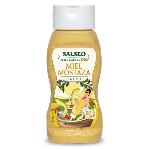 Salsa de miel y mostaza Salseo de Dia bote 310 g - 0.31 kg - Imagen del producto en Findit